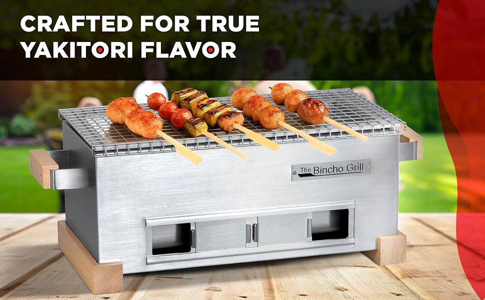 Crafted For True Yakitori Flavor