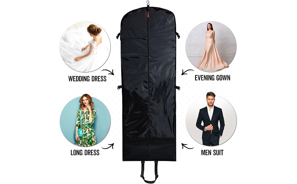 trifold garment bag for men women