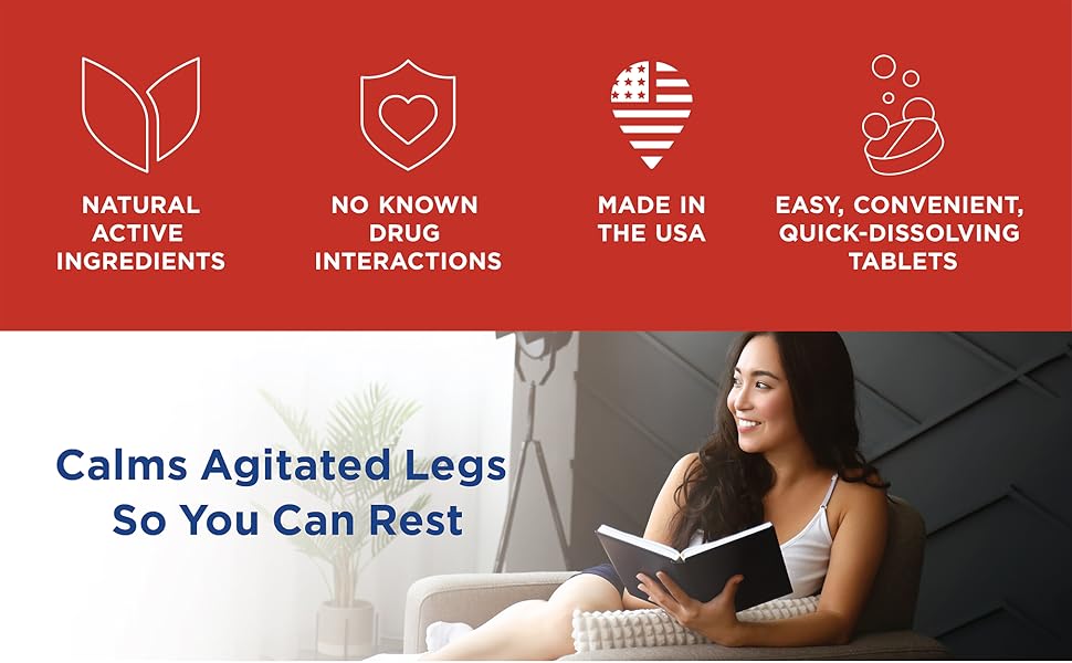 Calms Agitated Legs So You Can Rest