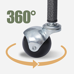 360° Swivel Casters