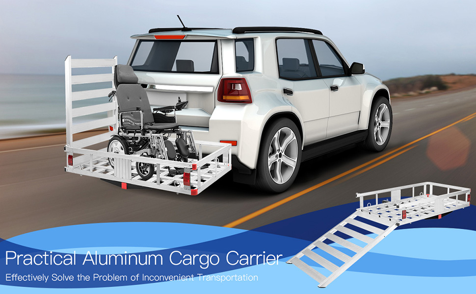Goplus Aluminum Cargo Carrier