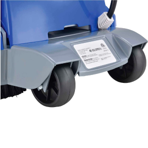 Global Industrial Mini Floor Scrubber W/ Floor Pads, 11" Cleaning Path