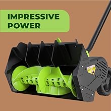 snow blower battery snow blower cordless snow blower with battery and charger earthwise cordless