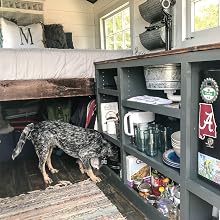 tiny house on wheels, tiny house plans, tiny industrial
