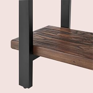 Image closeup of end tables.