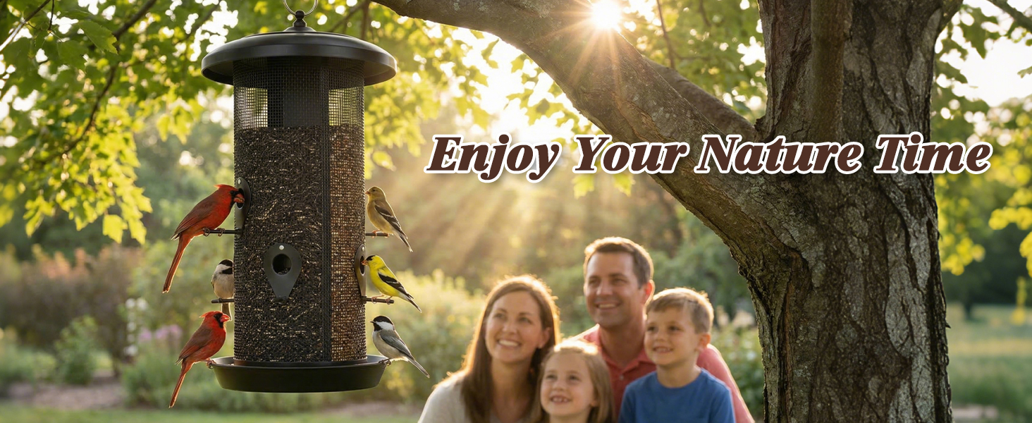 large bird feeder