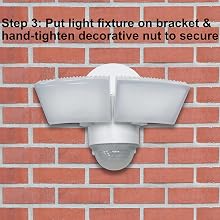 Led motion security sensor battery beams light outdoor shed detection wireless garage basement deck