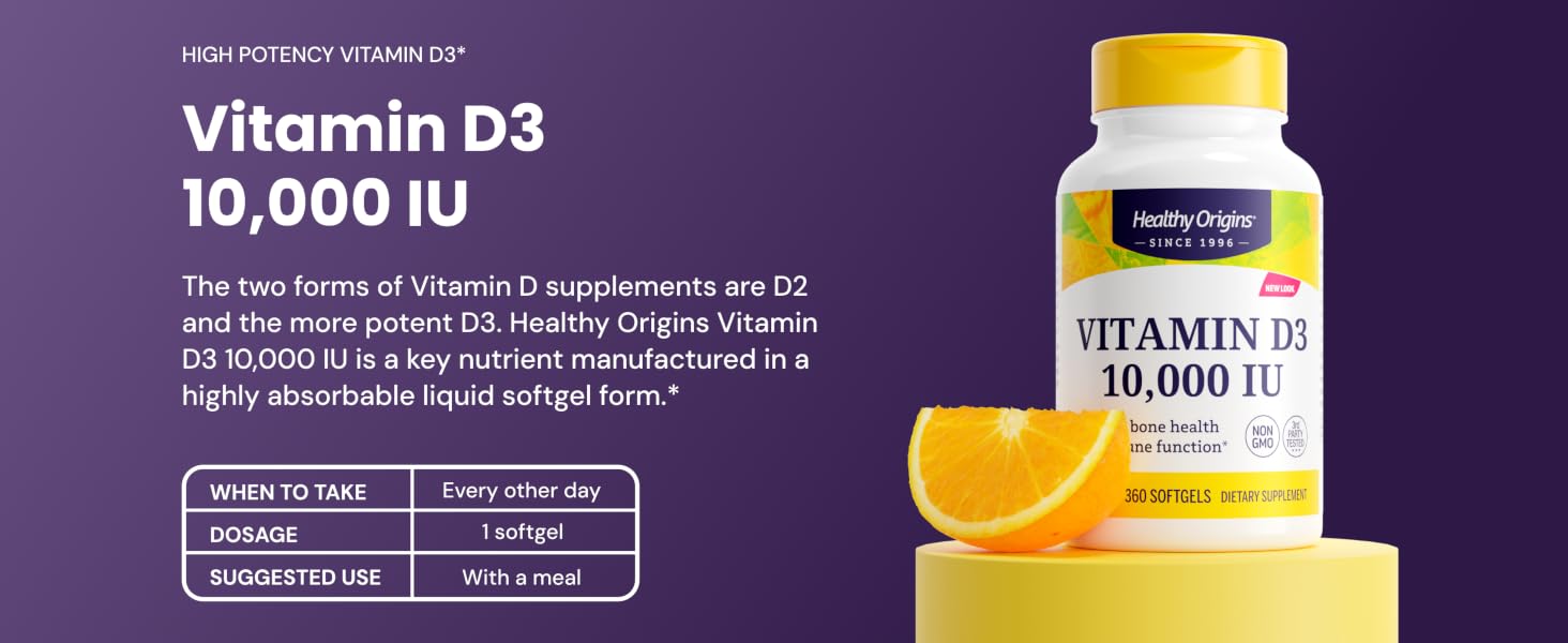 Vitamin D3 10,000 IU