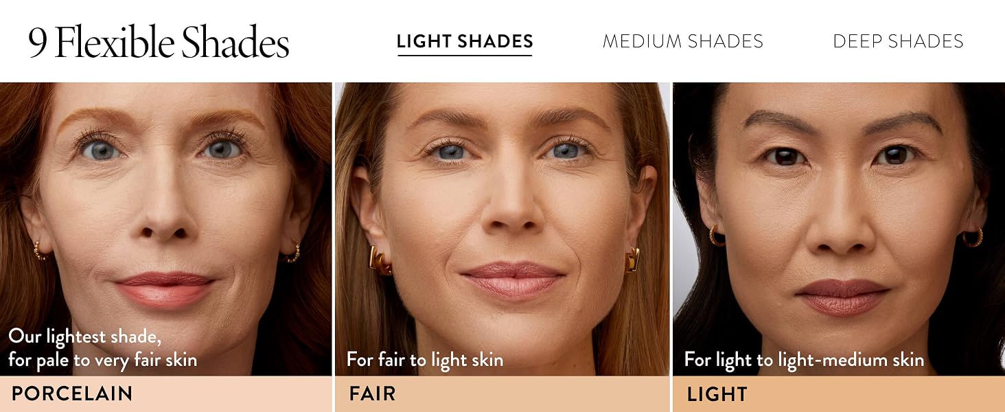 Full coverage foundation, foundation for older women