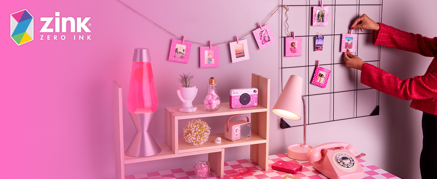 Kodak x Barbie Printomatic Colored Instant Photo Digital Camera