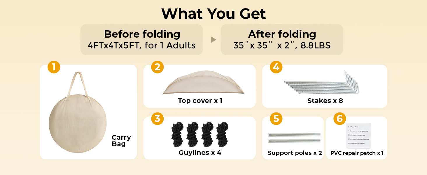 pop up bubble tent