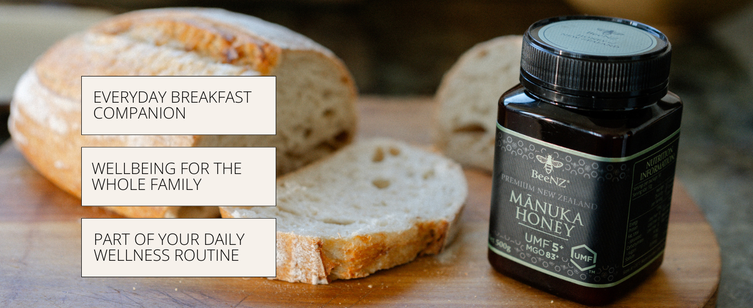 BeeNZ manuka honey umf5+