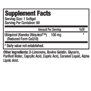 Supplement Facts QNeeds