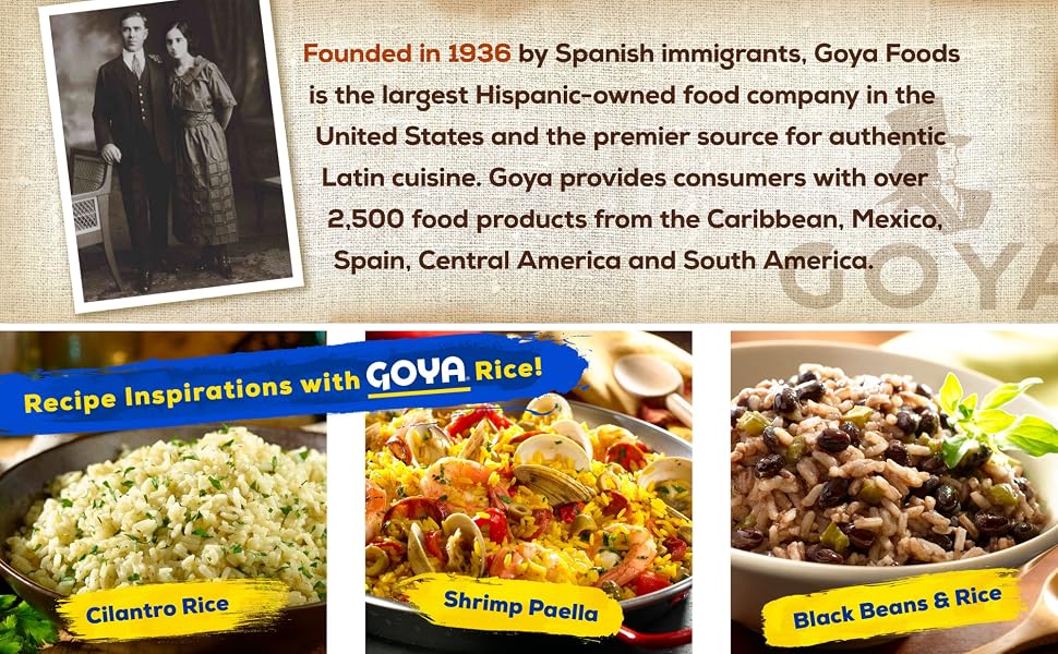 About Goya Foods and Recipe Inspirations