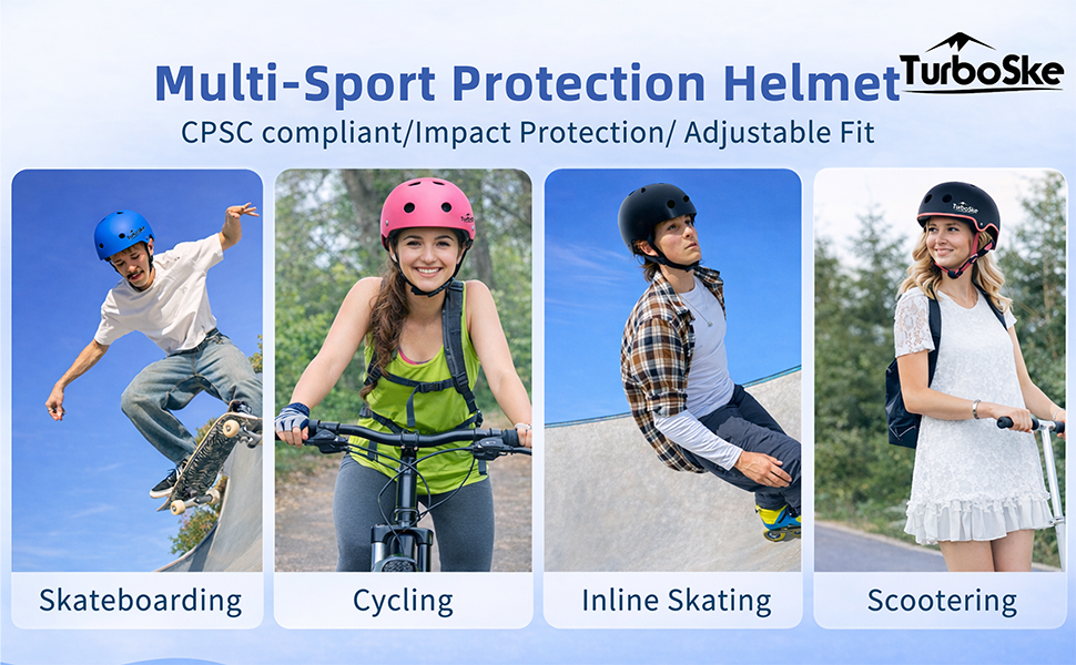 Skateboard helmet