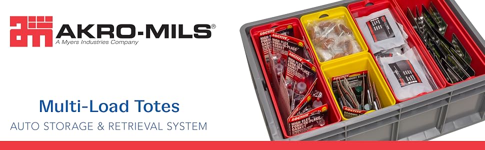 Akro-Mils Akro Mils Akro Mills acro mills plastic storage totes bins container industrial craft box