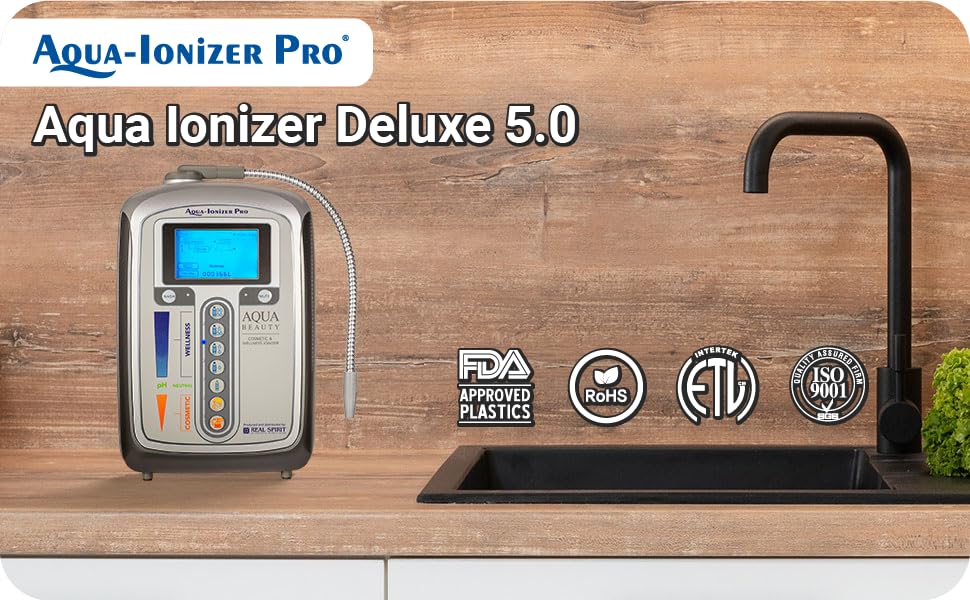 Aqua Ionizer Deluxe 5.0 | Alkaline Water Ionizer