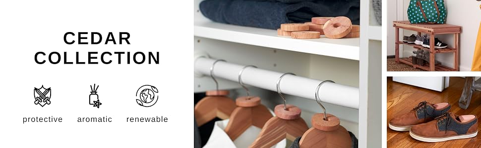 cedar collection is protective, aromatic and renewable