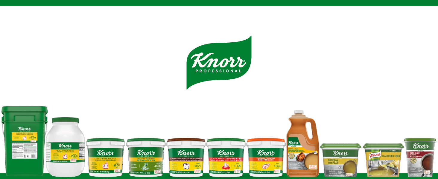 Knorr Professional Portfolio of Products