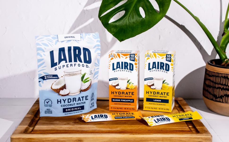 hydrate products, laird superfood