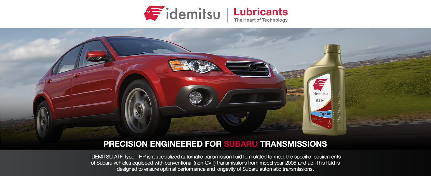 Idemitsu ATF Type HP Automatic Transmission Fluid for Subaru (1 Quart)