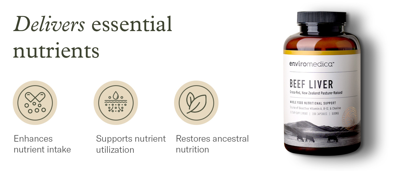 grass fed beef liver capsules