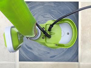 Top discharge design allows it to pump much more water directly and easily discharging