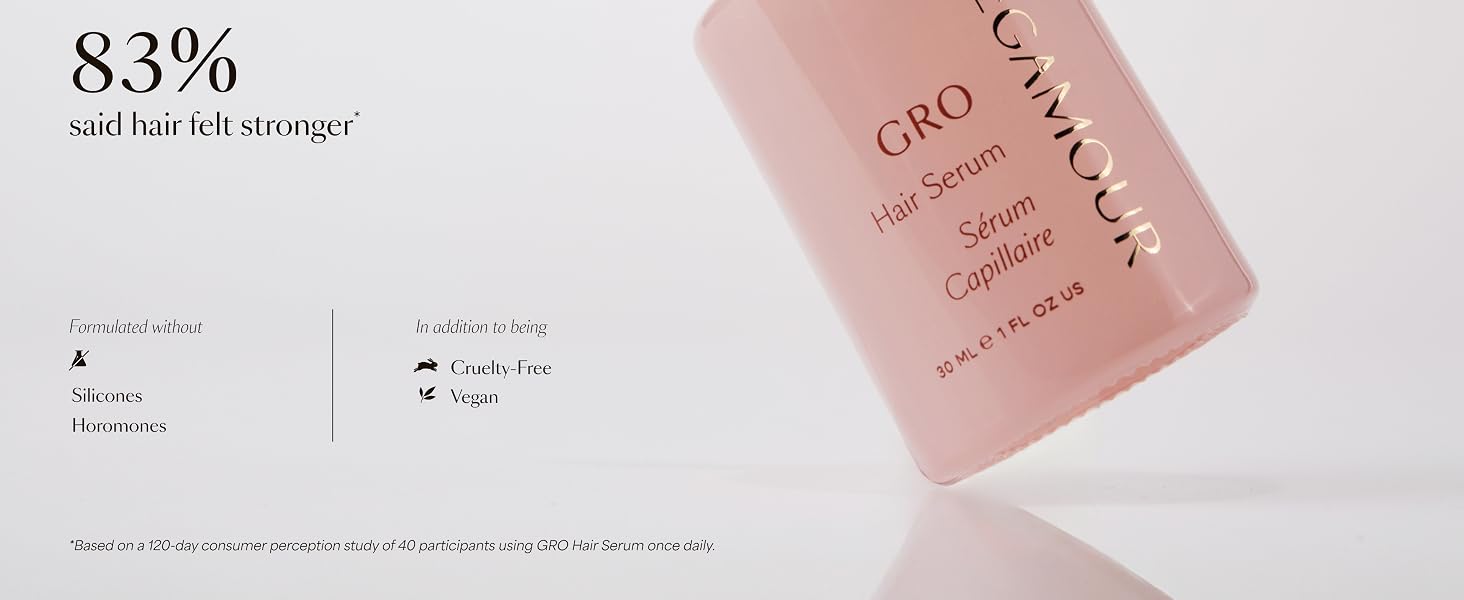Leaves hair feeling and looking healthier, stronger and more resilient