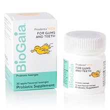 Prodentis KIDS for Gums and Teeth; 30 apple flavored probiotic lozenges