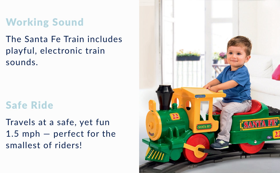 peg perego made in usa toys santa fe train