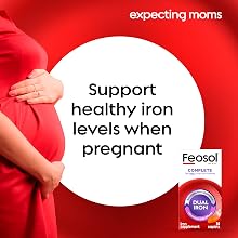 support healthy iron levels when pregnant