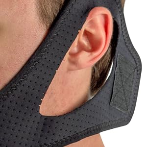 double link for 2 adjustable hook and loop straps and has the same functionality as a mouth guard