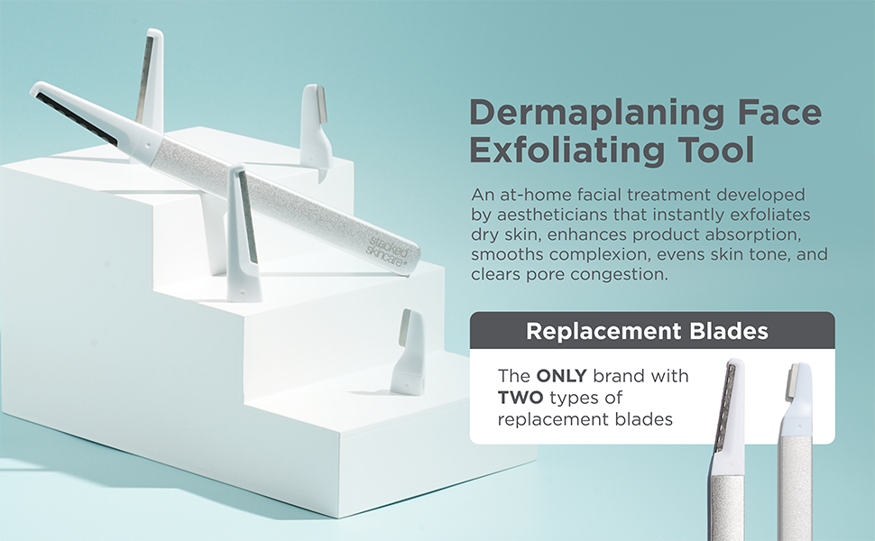 skincare tinkle razors for women face exfoliator tool