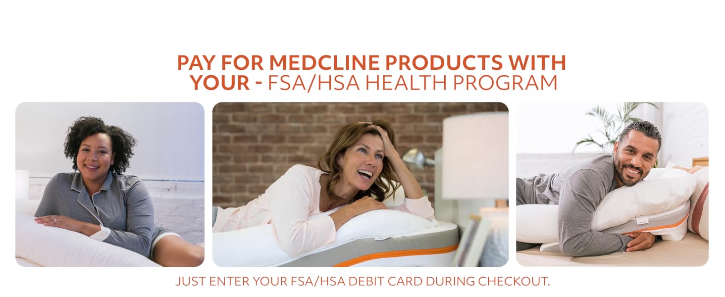 fsa hsa approved pillow eligible items only list specialty medical pillows store products med cline