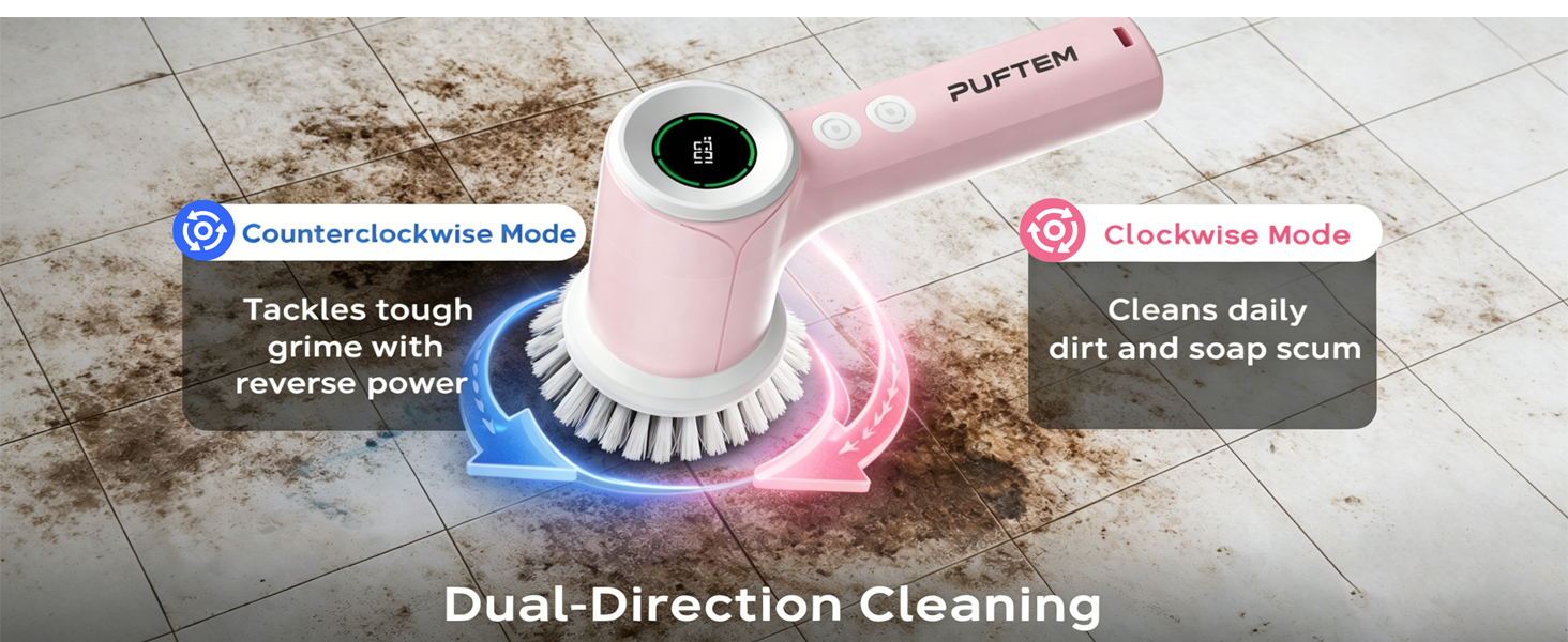 electric spin scrubber