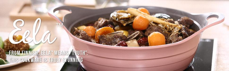 Eela - Ceramic Coated Cast Aluminum Cookware Collection