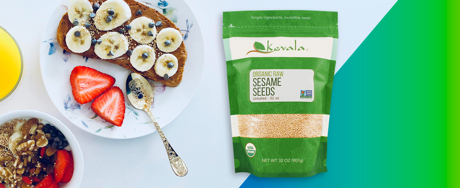 kevala raw sesame seeds