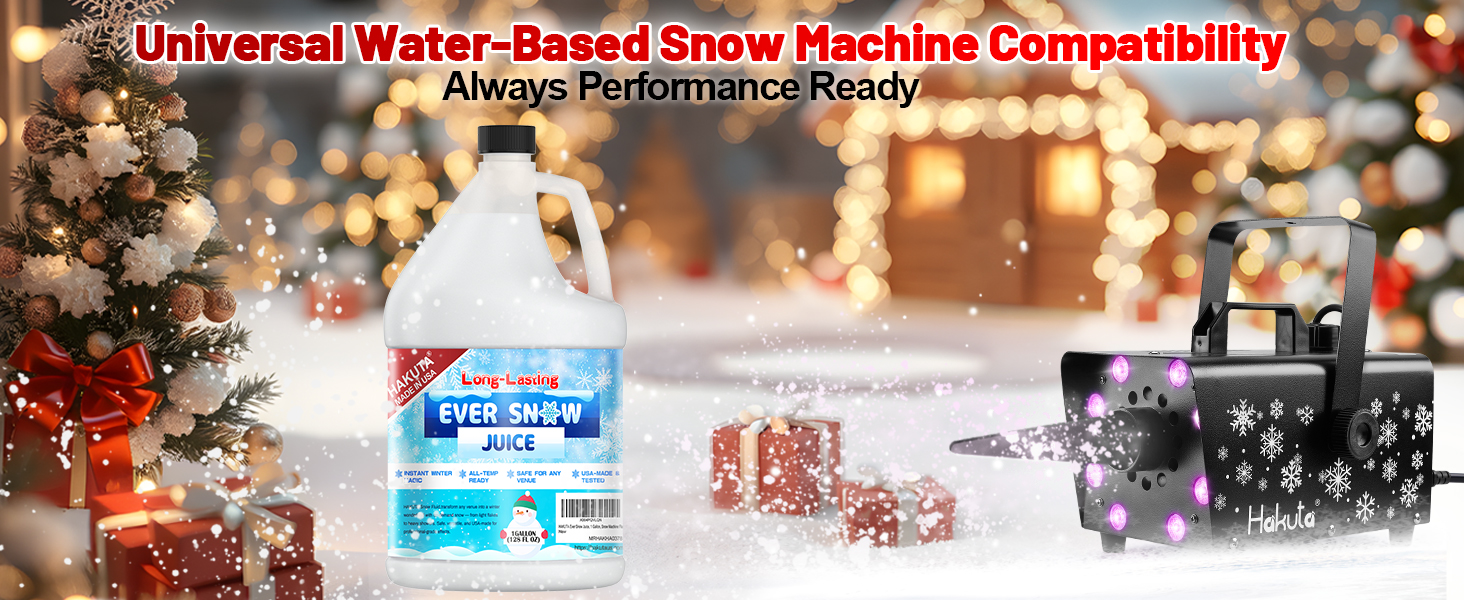 snow machine fluid
