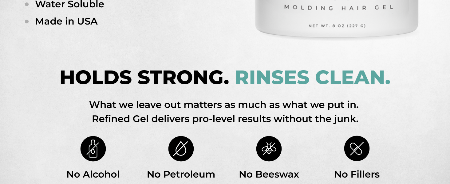gentlemen republic refined hair gel