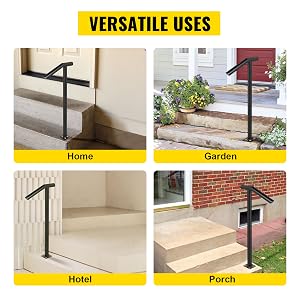wrought aluminum handrail