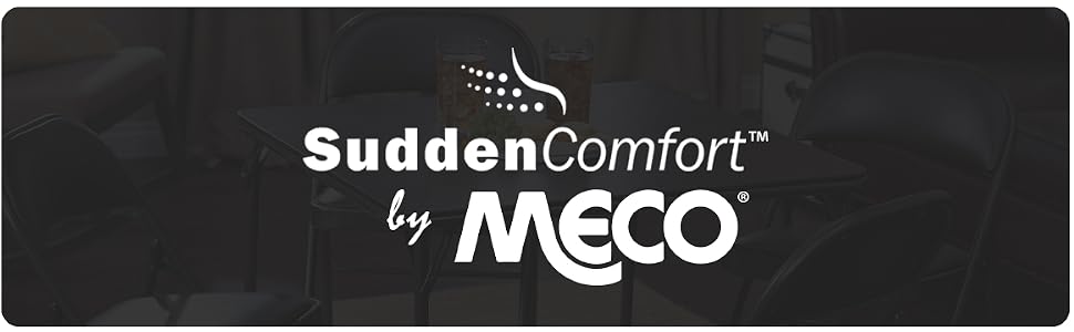 MECO Sudden Comfort 5 Piece 34x34 Card Table and 4 Chairs Folding Furniture Set