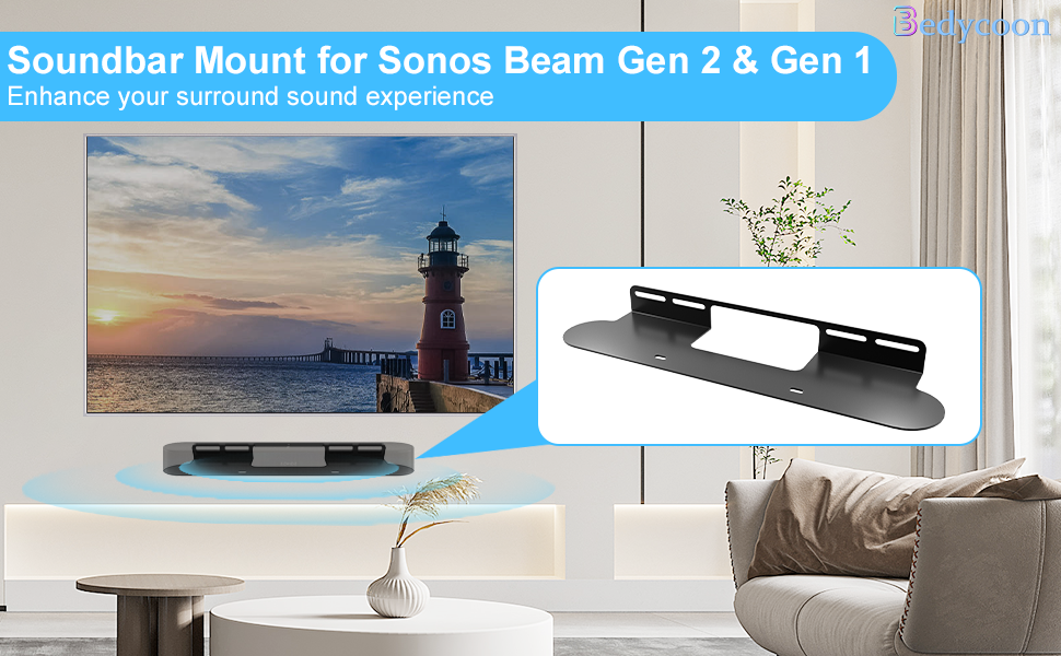 sonos beam mount