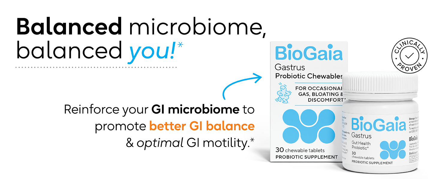 Support for a healthy microbiome