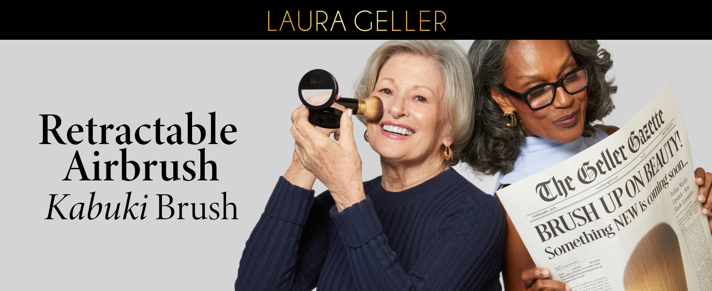Retractable Angled Kabuki Brush