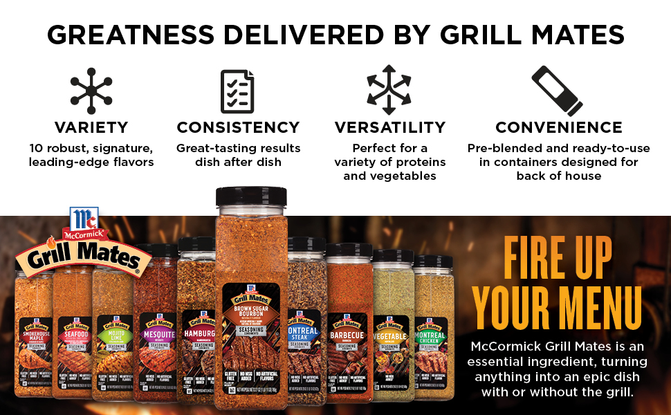 McCormick Grill Mates Brown Sugar Bourbon Seasoning