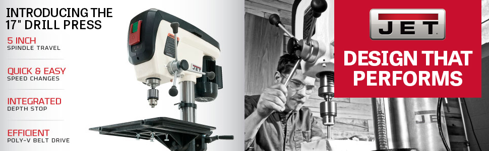 JET 17&amp;#34; Drill Presses
