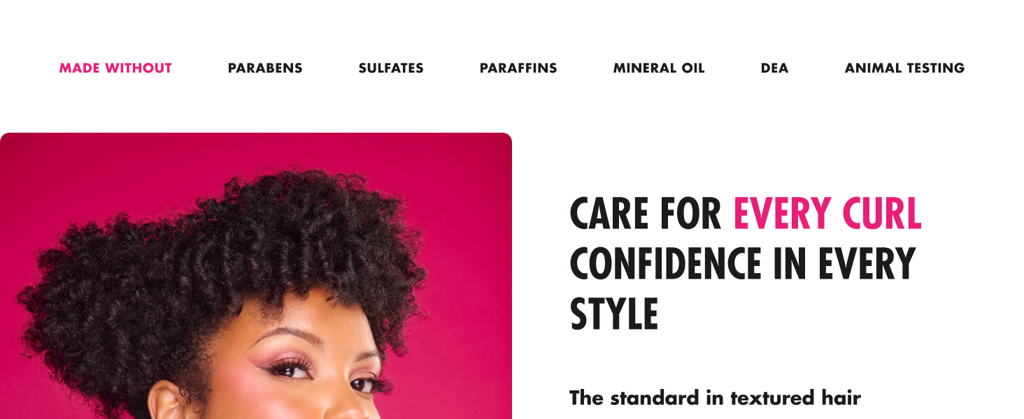 made without sulfates or parabens