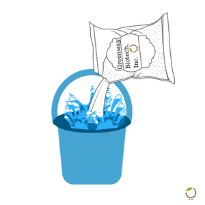 Pouring Fertilizer into Water