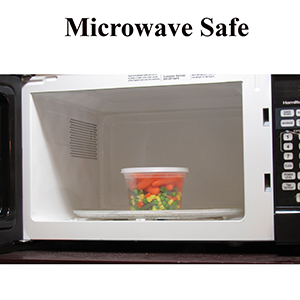 Microwave Safe for Hot and Fresh Meals in Minutes