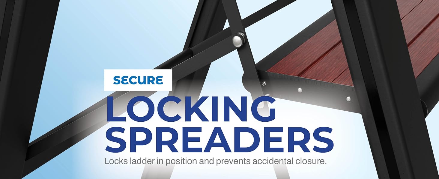 LOCKING SPREADERS secure